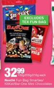 Nestle Fun Bag Smarties/Kitkat/Bar-one Mini Chocolates-152 g/ 200 g/ 210 g Each