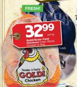 Goldi / Grain Field Chickens Fresh Whole Chicken In A Bag-Per Kg