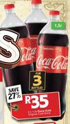 Coca Cola Original Cold Drinks-3x1.5Ltr