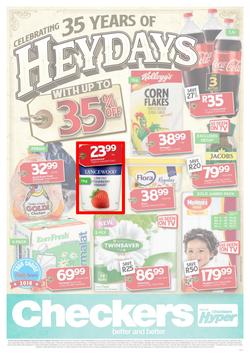 Checkers KwaZulu - Natal : Hey Days Promotion (04 Feb - 10 Feb 2019), page 1
