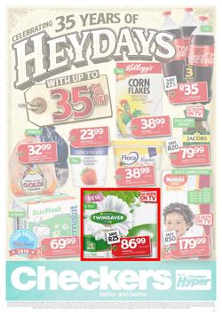 Checkers KwaZulu - Natal : Hey Days Promotion (04 Feb - 10 Feb 2019), page 1