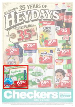 Checkers KwaZulu - Natal : Hey Days Promotion (04 Feb - 10 Feb 2019), page 1