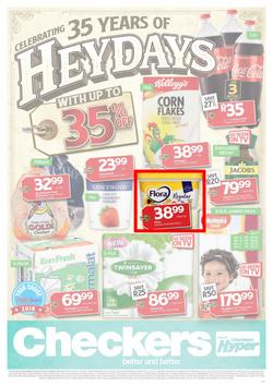 Checkers KwaZulu - Natal : Hey Days Promotion (04 Feb - 10 Feb 2019), page 1