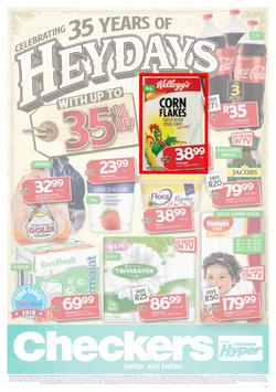 Checkers KwaZulu - Natal : Hey Days Promotion (04 Feb - 10 Feb 2019), page 1