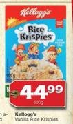 Kelloggs Vanilla Rice Krispies-600g