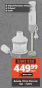 Ariete Stick Blender Set 700W
