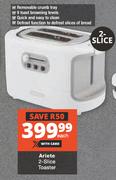 Ariete 2 Slice Toaster