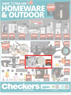 Checkers KwaZulu-Natal : Homeware & Outdoor (16 October - 5 November 2023), page 1