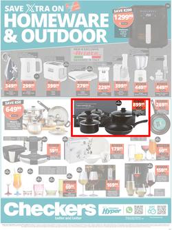 Checkers KwaZulu-Natal : Homeware & Outdoor (16 October - 5 November 2023), page 1