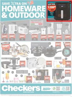 Checkers KwaZulu-Natal : Homeware & Outdoor (16 October - 5 November 2023), page 1