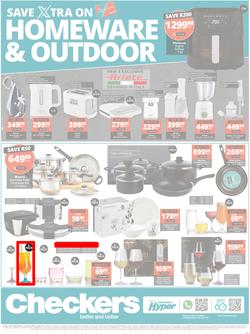 Checkers KwaZulu-Natal : Homeware & Outdoor (16 October - 5 November 2023), page 1