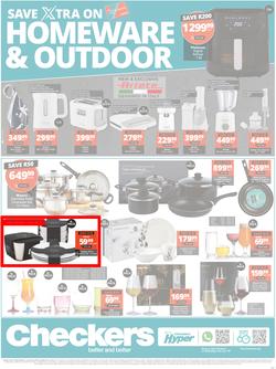 Checkers KwaZulu-Natal : Homeware & Outdoor (16 October - 5 November 2023), page 1
