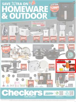Checkers KwaZulu-Natal : Homeware & Outdoor (16 October - 5 November 2023), page 1