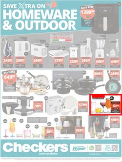 Checkers KwaZulu-Natal : Homeware & Outdoor (16 October - 5 November 2023), page 1