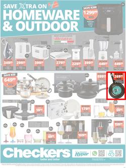 Checkers KwaZulu-Natal : Homeware & Outdoor (16 October - 5 November 2023), page 1