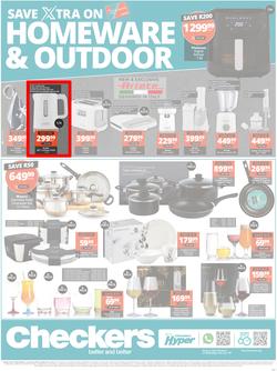 Checkers KwaZulu-Natal : Homeware & Outdoor (16 October - 5 November 2023), page 1