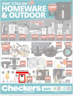 Checkers KwaZulu-Natal : Homeware & Outdoor (16 October - 5 November 2023), page 1