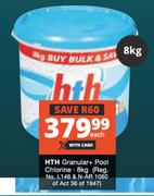 HTH Granular+ Pool Chlorine-8Kg