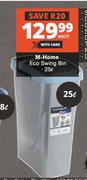 M-Home 25Ltr Eco Swing Bin