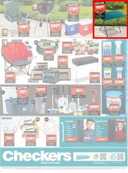 Checkers KwaZulu-Natal : Homeware & Outdoor (16 October - 5 November 2023), page 2