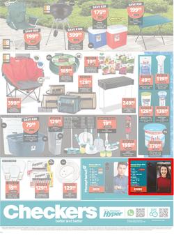 Checkers KwaZulu-Natal : Homeware & Outdoor (16 October - 5 November 2023), page 2