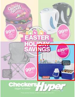 Checkers KwaZulu-Natal : Hyper Specials ( 24 Mar - 21 Apr 2014 ), page 1