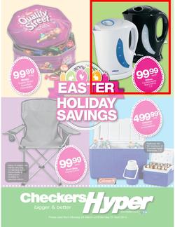 Checkers KwaZulu-Natal : Hyper Specials ( 24 Mar - 21 Apr 2014 ), page 1