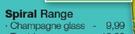 Spiral Range Champagne Glass-Each