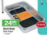 Bush Baby Drip Trays-5 Per Pack