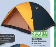 Bush Baby 3-Man Colorado Dome Tent