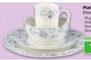 Platinum Rose Crockery Mug-Each