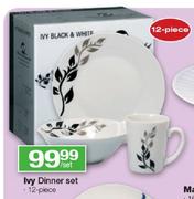 Ivy 12-Piece Dinner Set