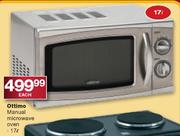  Ottimo Manual Microwave Oven-17L 