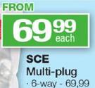 SCE 6 Way Multi-Plug