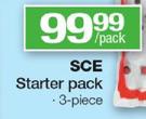 SCE 3 Piece Starter Pack