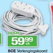 SCE Verlengingskoord 3m