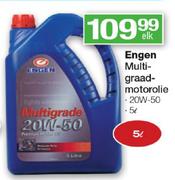 Engen 5 Ltr Multi Grade Motor Oil 20W-50