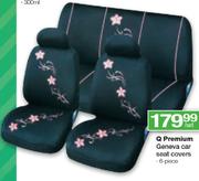 Q premium Geneva 6 Piece Car Seat Covers