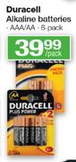 Duracell Alkaline Batteries AAA/AA-6's Pack