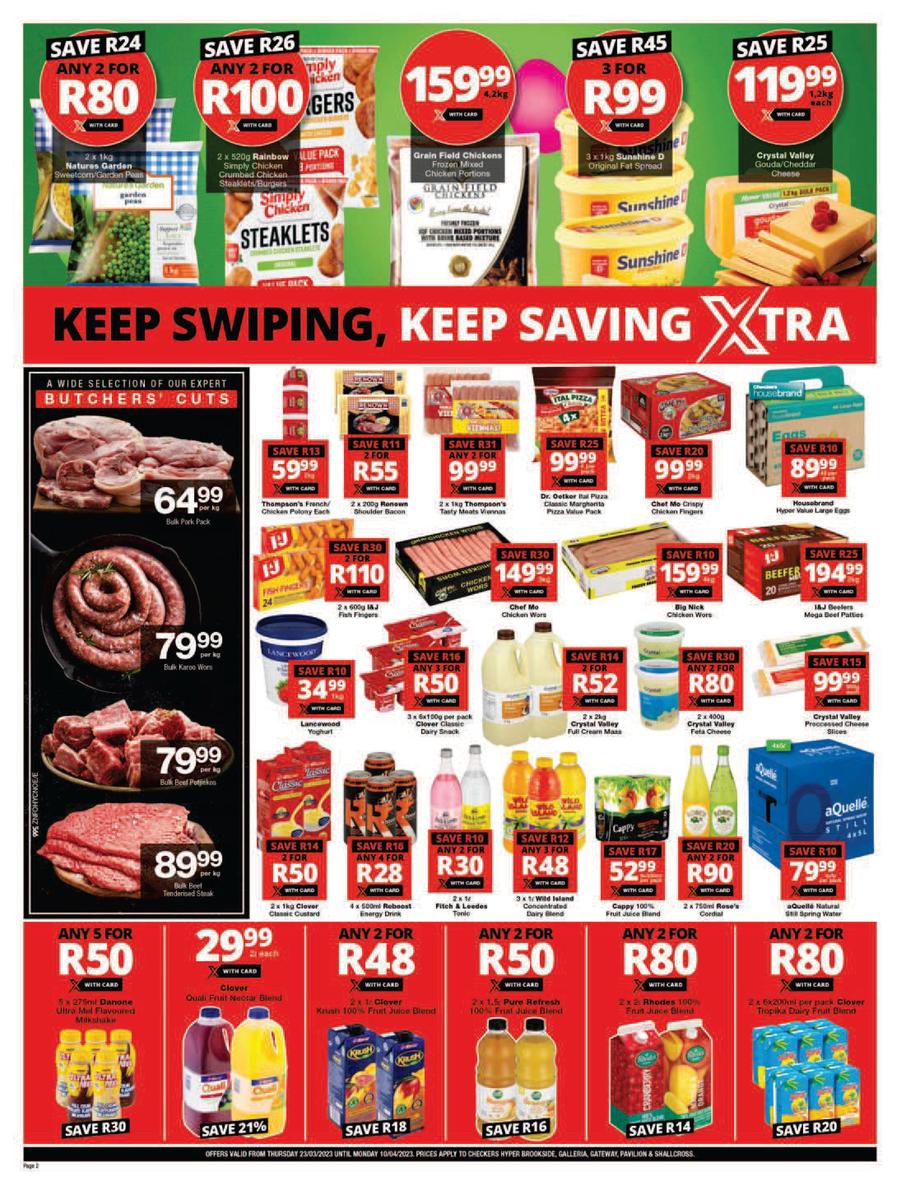 Checkers Hyper KwaZulu-Natal : Easter Saving (23 March - 10 April 2023 ...