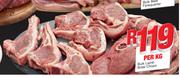 Bulk Lamb Braai Chops-Per Kg