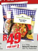 Natures Garden Stir Fry Assorted-2 x 750g