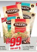 Tastic Flavoured Rice Assorted-5 x 200g
