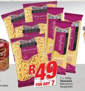 Toscana Macaroni/Spaghetti-7 x 500g