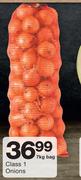 Class 1 Onions-7Kg Bag