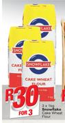 Snowflake Cake Wheat Flour-3 x 1Kg