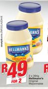 Hellmann's Original Mayonnaise-2 x 394g