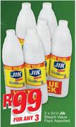 Jik Bleach-3x2x1Ltr Value Pack
