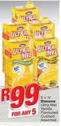 Danone Ultra Mel Vanilla Flavoured Custard-5x1Ltr