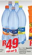 Aquelle Flavoured Sparkling Water-5x1.5Ltr